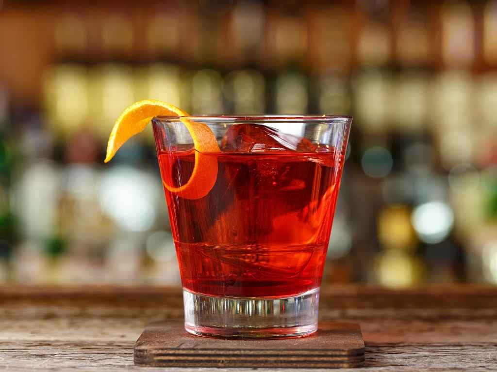 Negroni cocktail