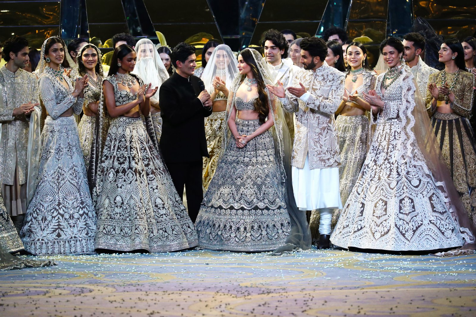 Manish Malhotra fashion show 2023: Manish Malhotra Bridal Show: Ambanis Add  Star Power; Ranveer-Arjun's Bromance; Nora Stuns | EconomicTimes