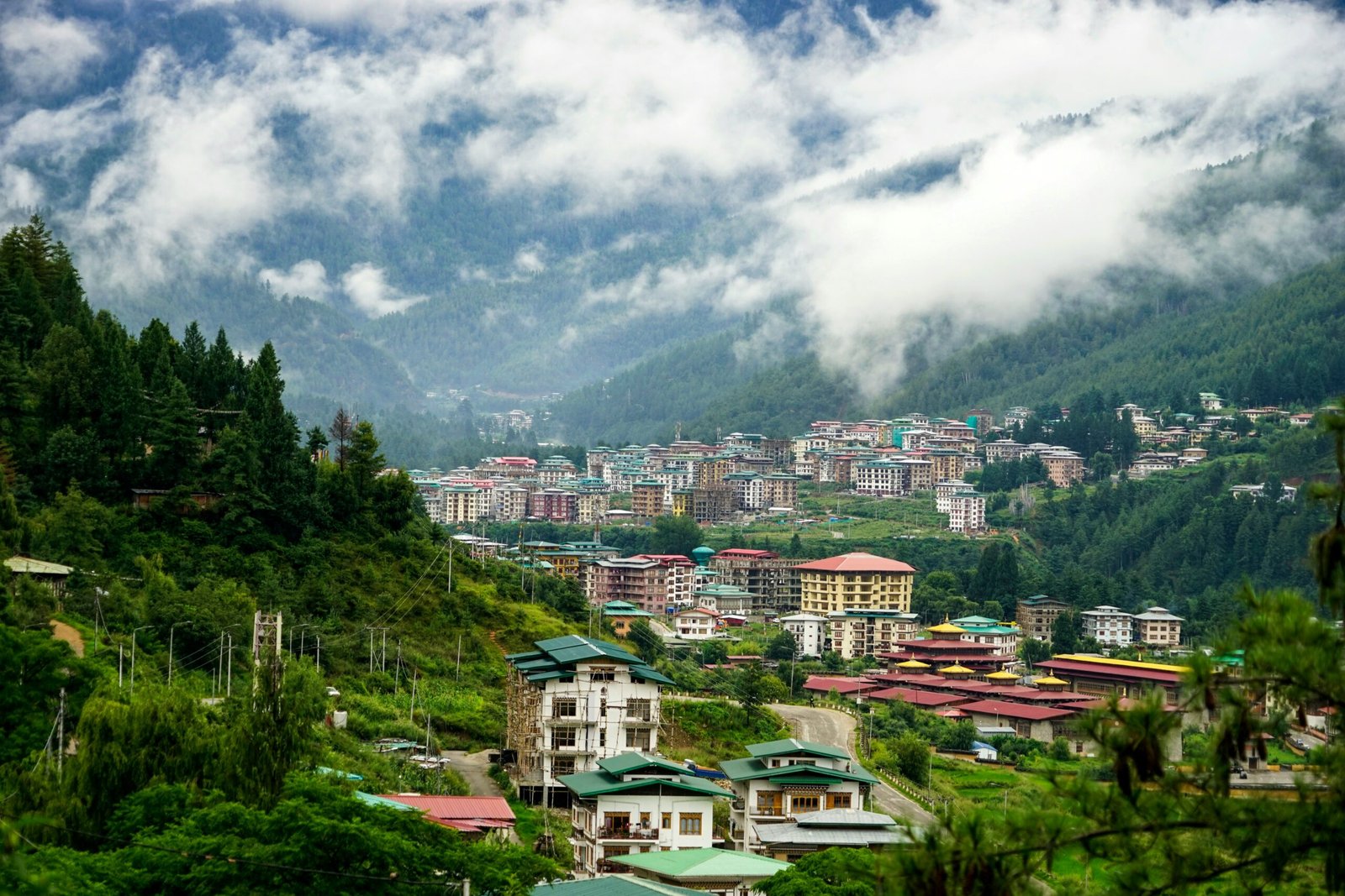 Thimpu view in Bhutan - Image credit: Pema Gyamtsho via Unsplash