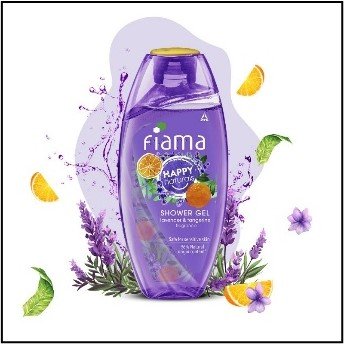 Fiama Happy Naturals Lavender and Tangerine shower gel