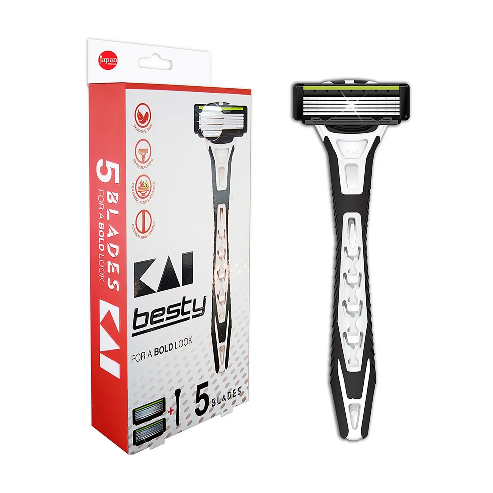 Kai Besty 5 Blade Shaving Razor for Men