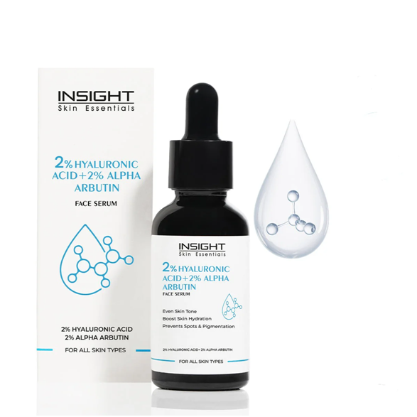 2% Hyaluronic Acid + 2% Alpha Arbutin Face Serum