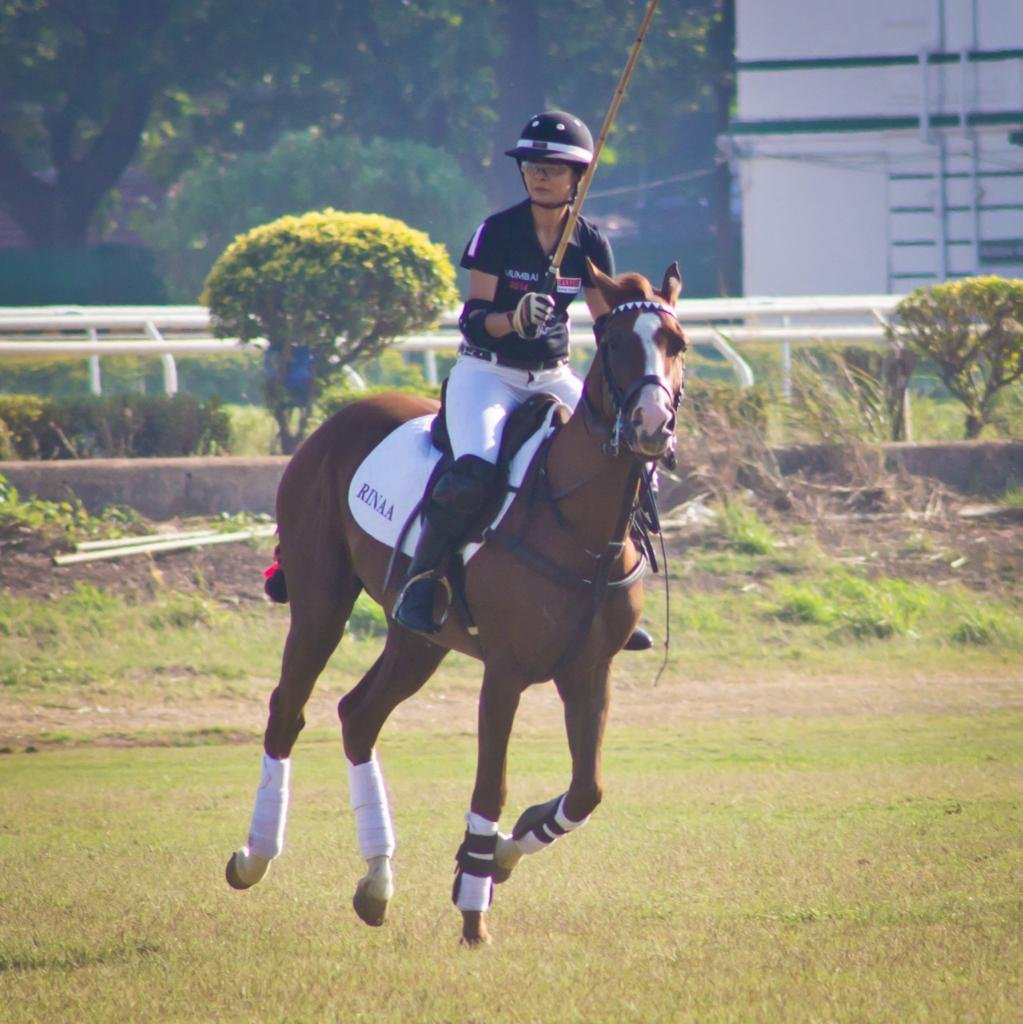 Rina Shah on field