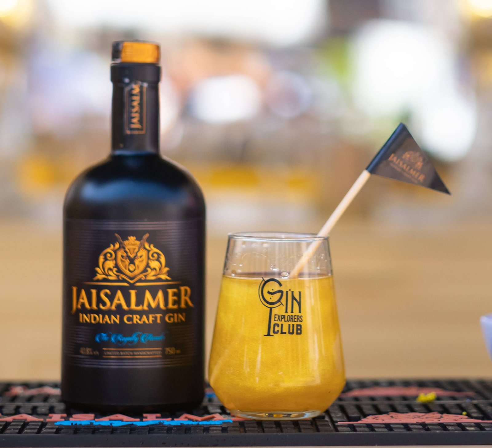 Golden Sands Gin & Tonic by Jaisalmer Indian Craft Gin