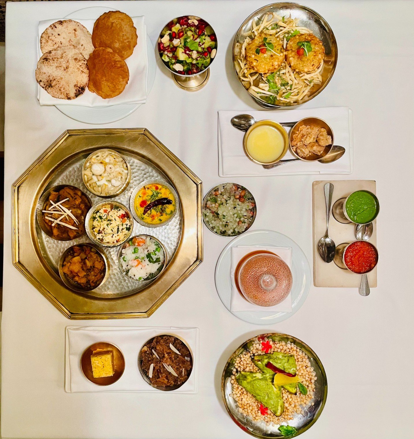 Navratri Thali at Narendra Bhawan Bikaner