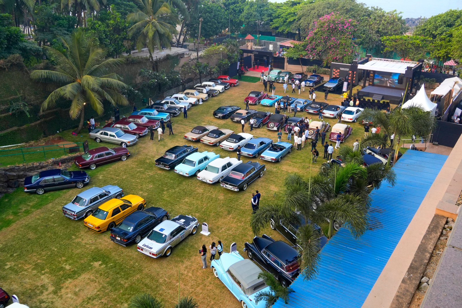 India's grandest-ever classic car event saw the rarest and most valuable Mercedes-Benz classics on display