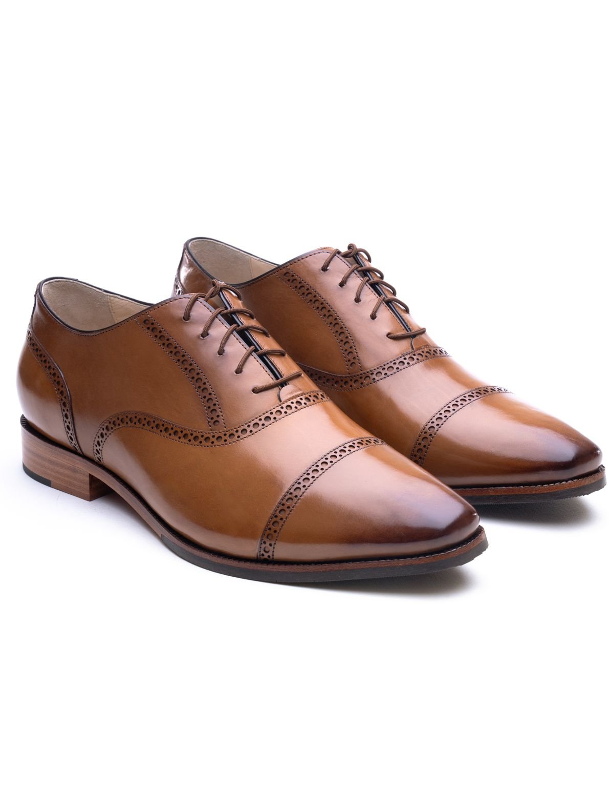 Edinburgh Cap Toe - British Tan