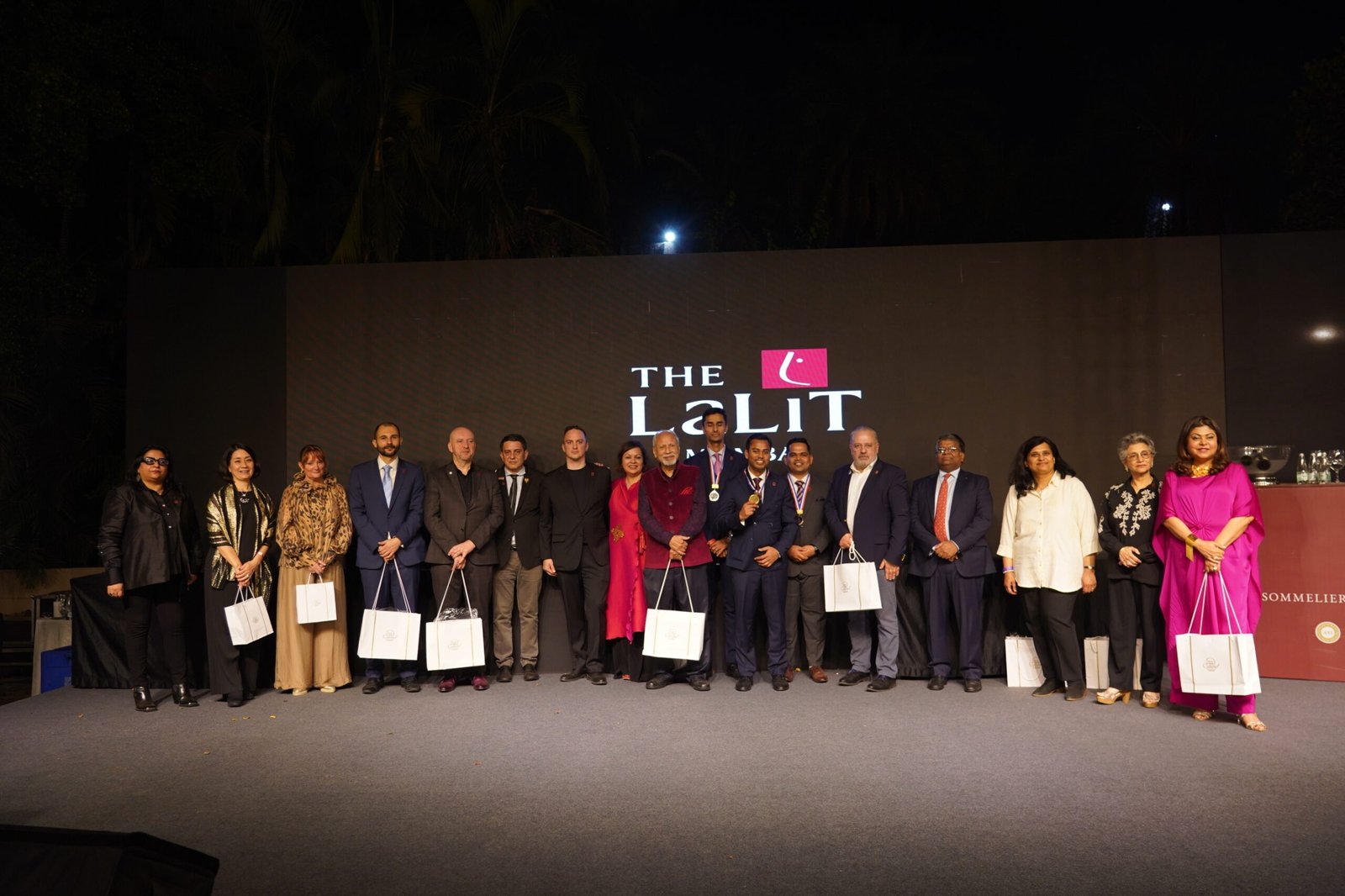 Co-founders of SAI along with the Jury and the Winners