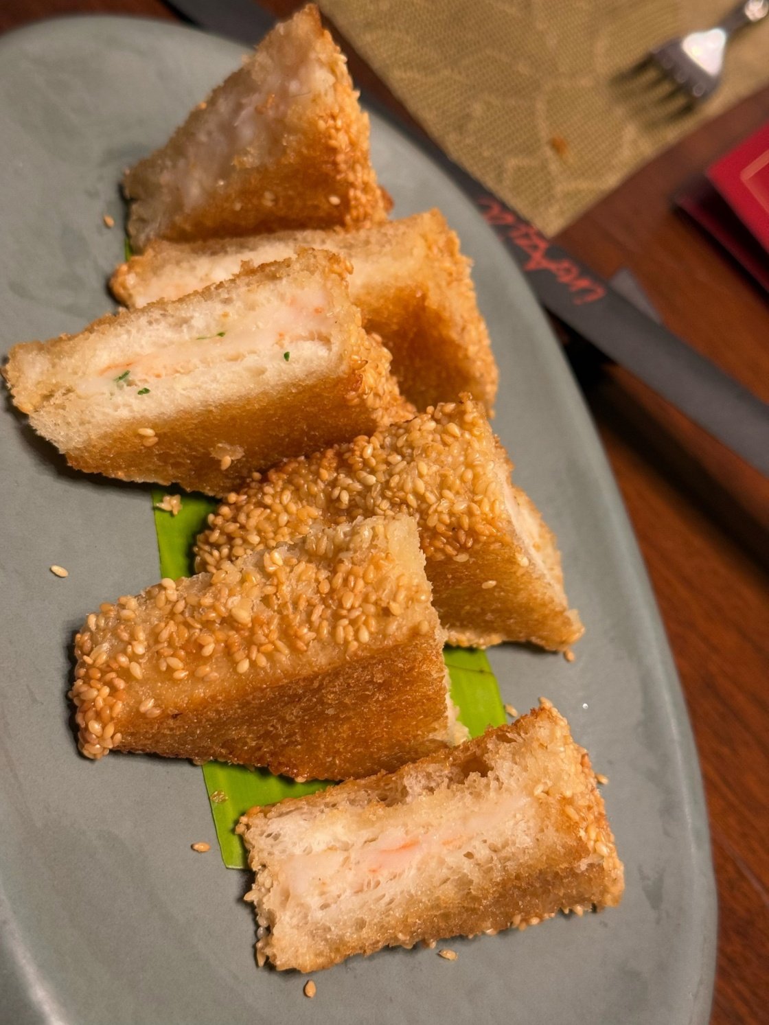 Sesame Prawn Toast