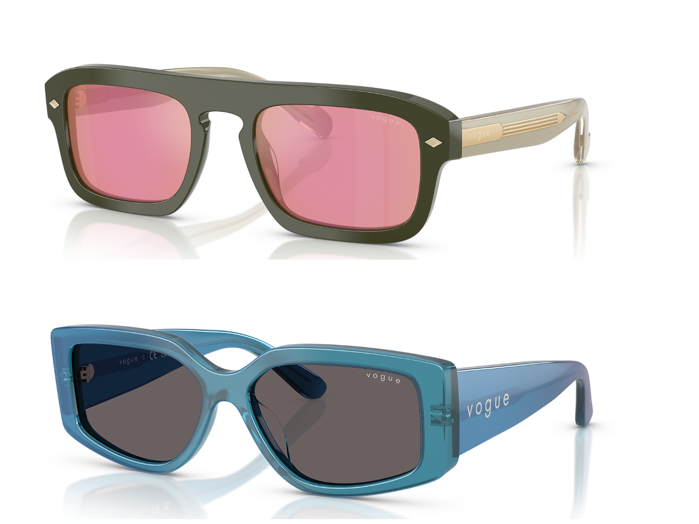 Vogue 0VO5620S (Top); 0VO5642SU (Bottom)