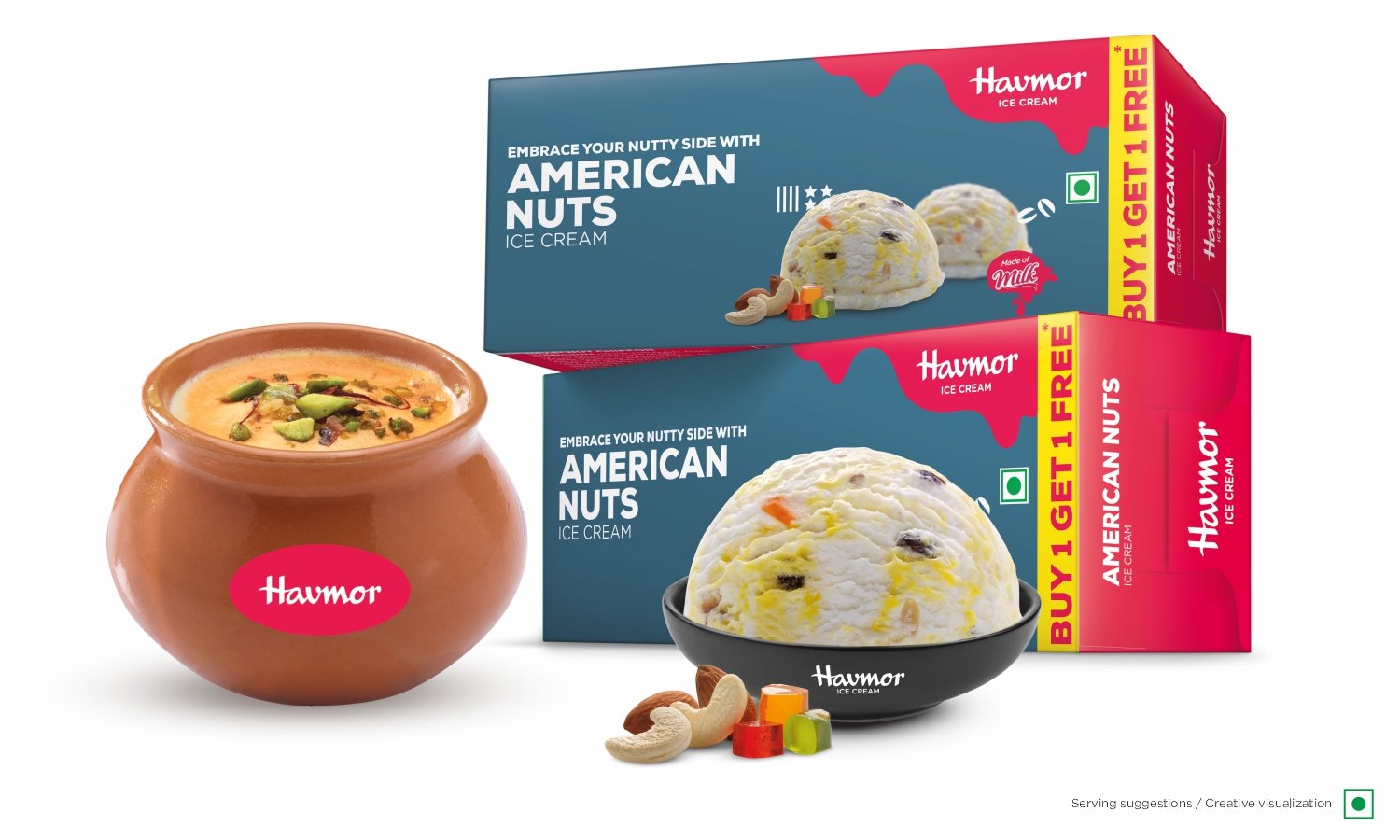 Havmor’s Matka Kulfi and American Nuts