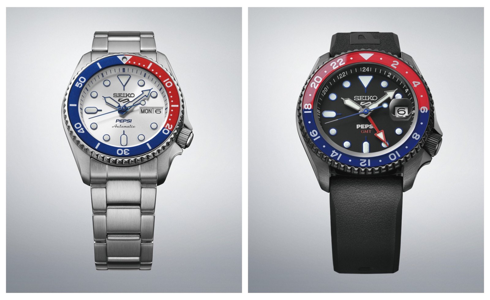 Seiko 5 Sports × Pepsi® Limited Edition
