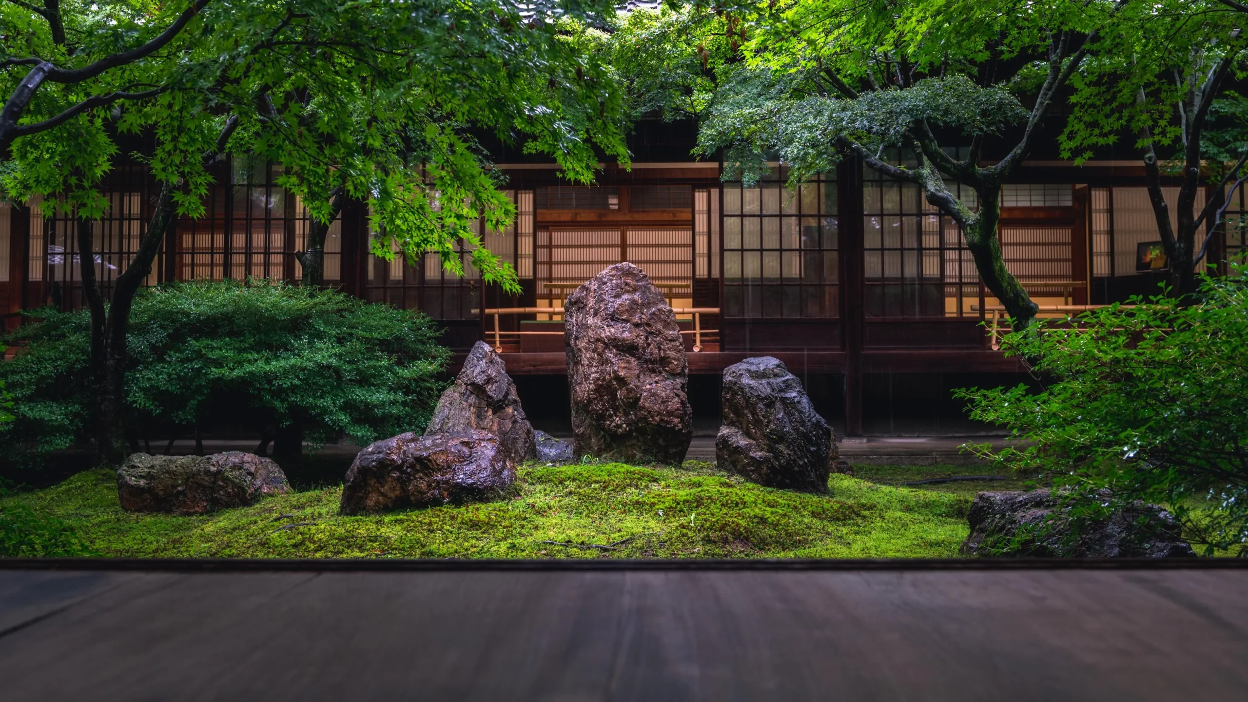 Zen Garden in Kyoto
