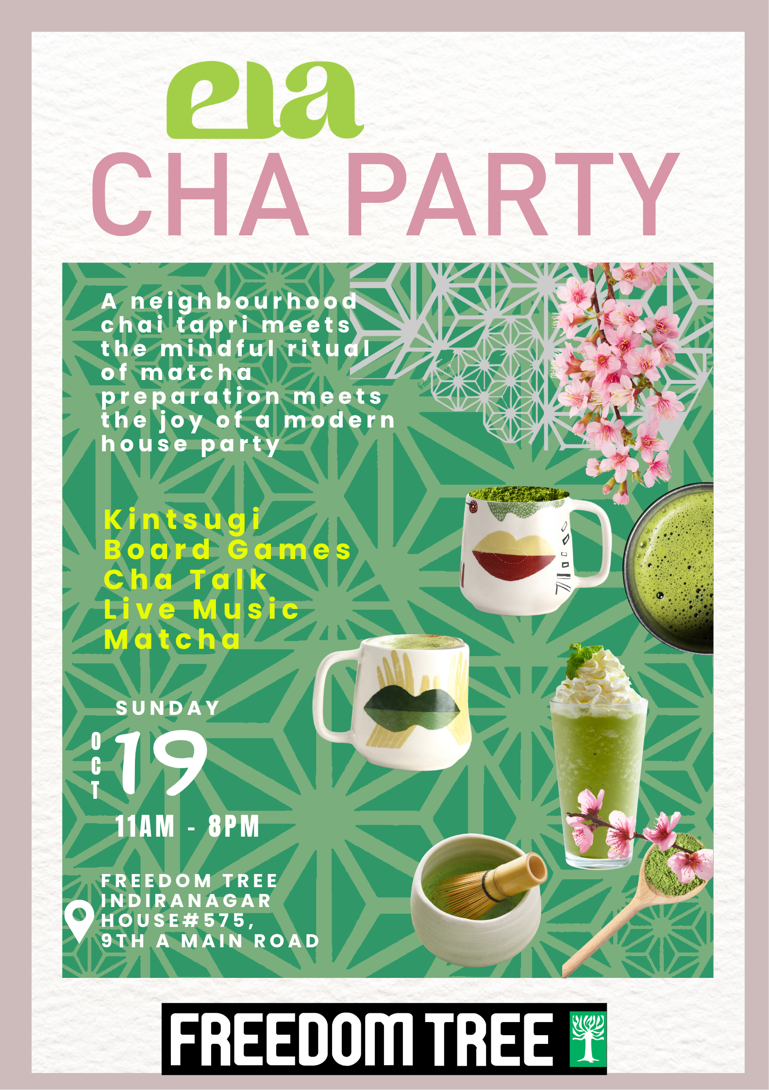 Freedom Tree and Ela Matcha
