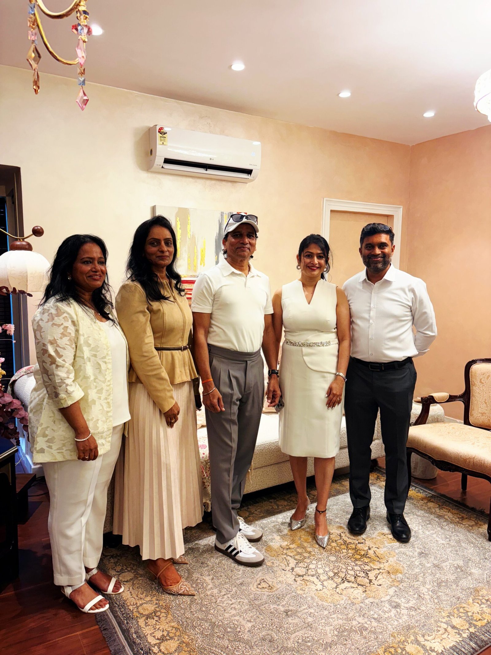 Anita Jacob, Shobha, Rajeev Mokashi, Tejaswini, and Jacob
