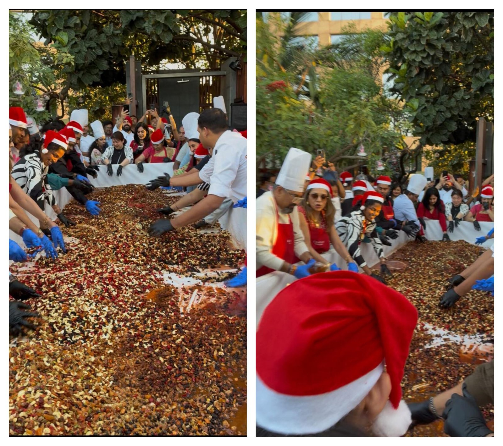 Conrad Bengaluru cake mixing 