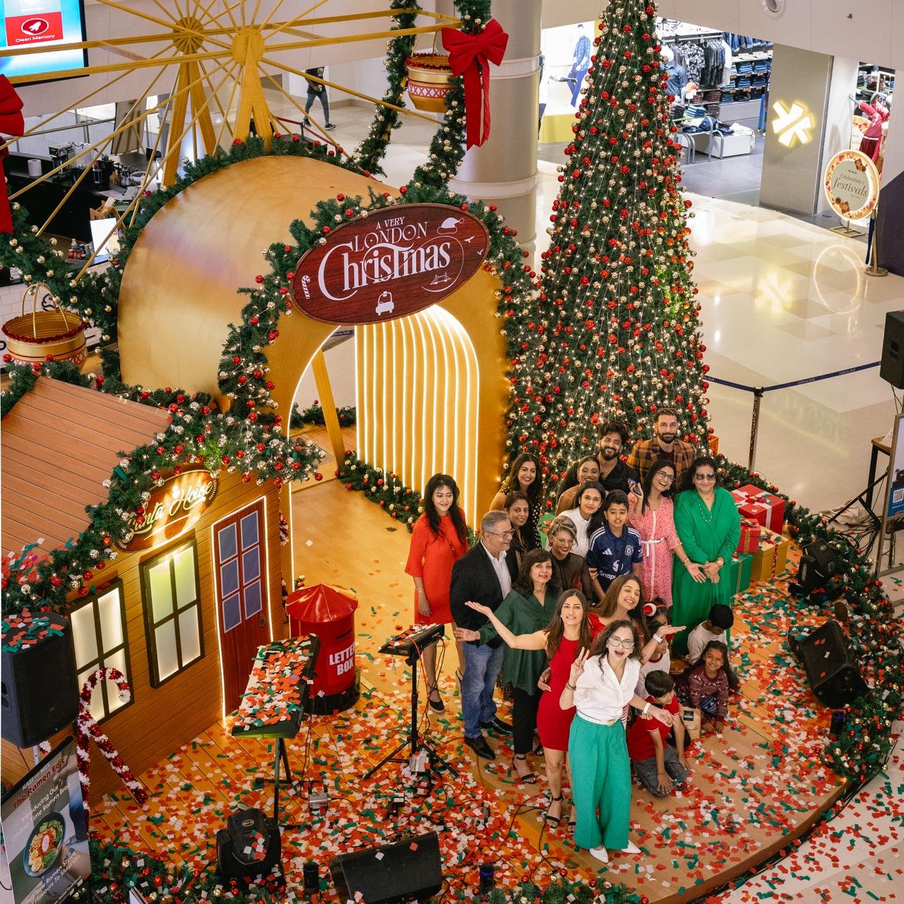 The Galleria Christmas tree lighting