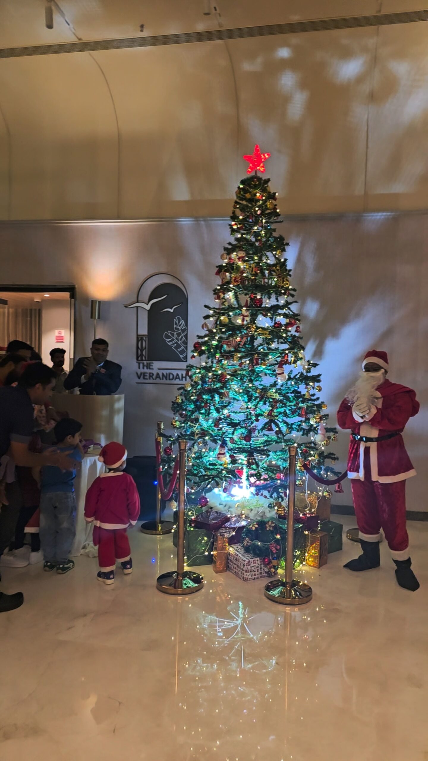 ibis Mysuru Christmas tree lighting