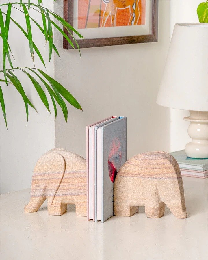 Ela Stone Bookends by The Wishing Chair