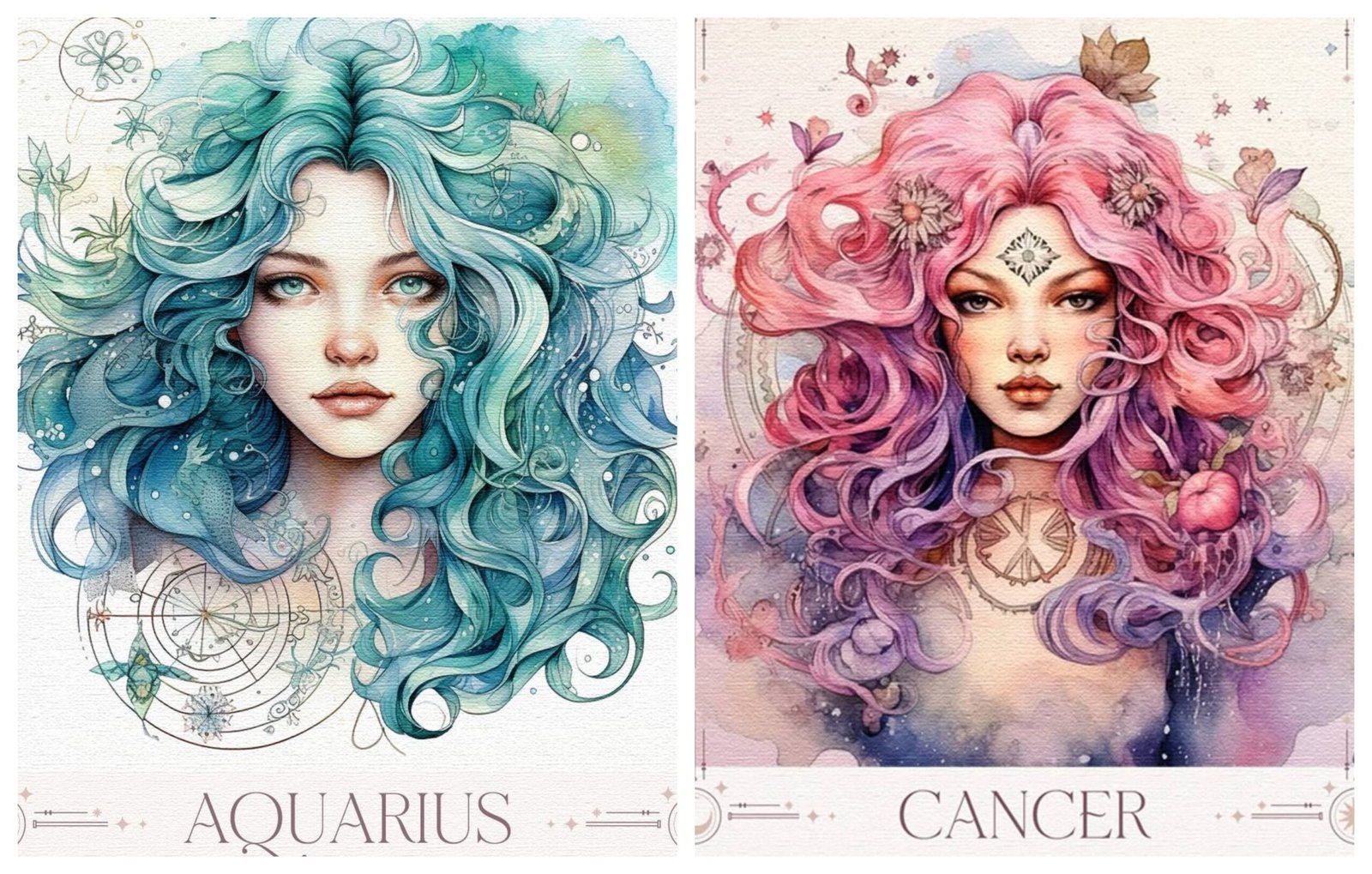Aquarius + Cancer zodiac compatibility