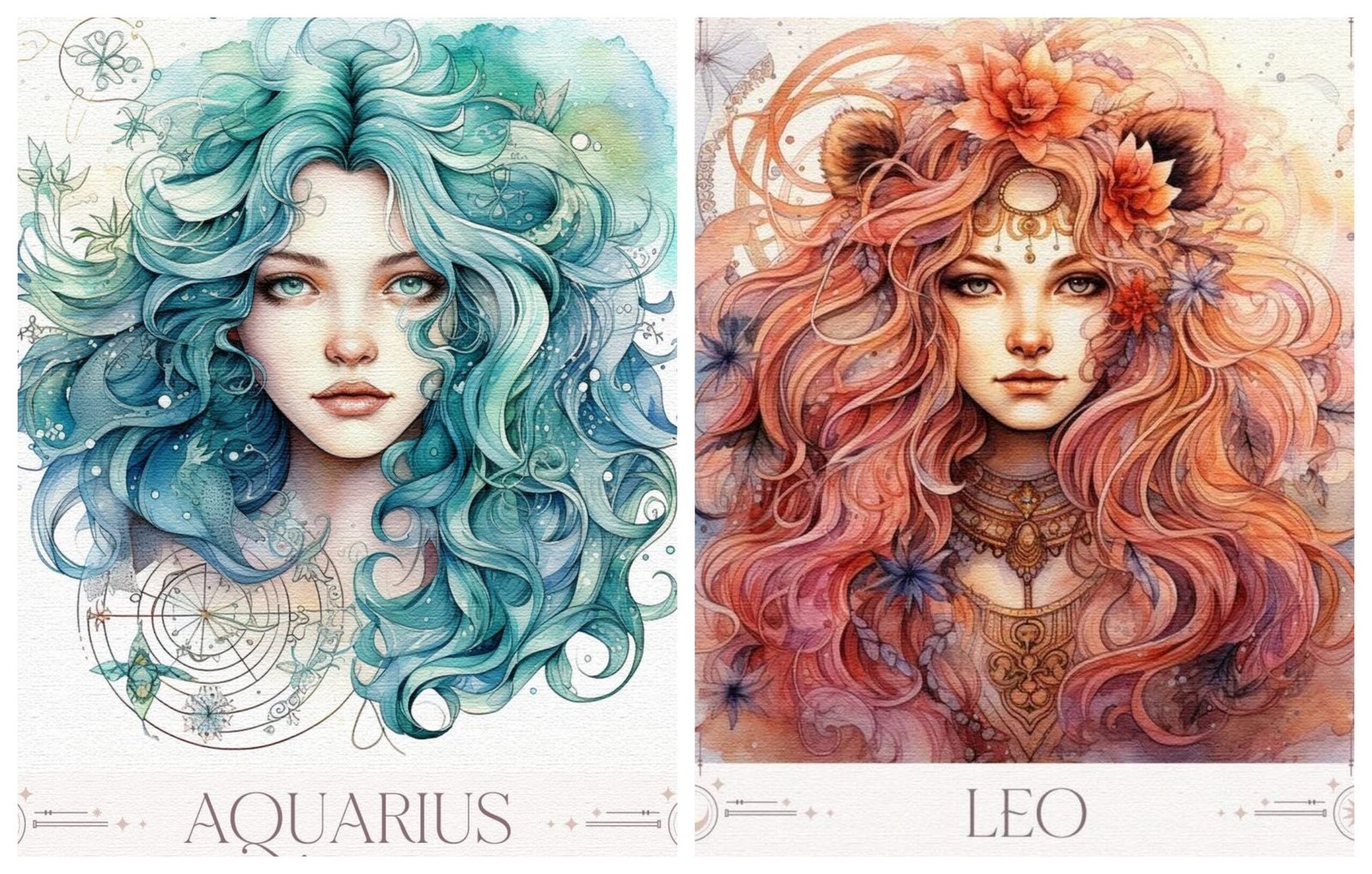 Aquarius + Leo zodiac compatibility