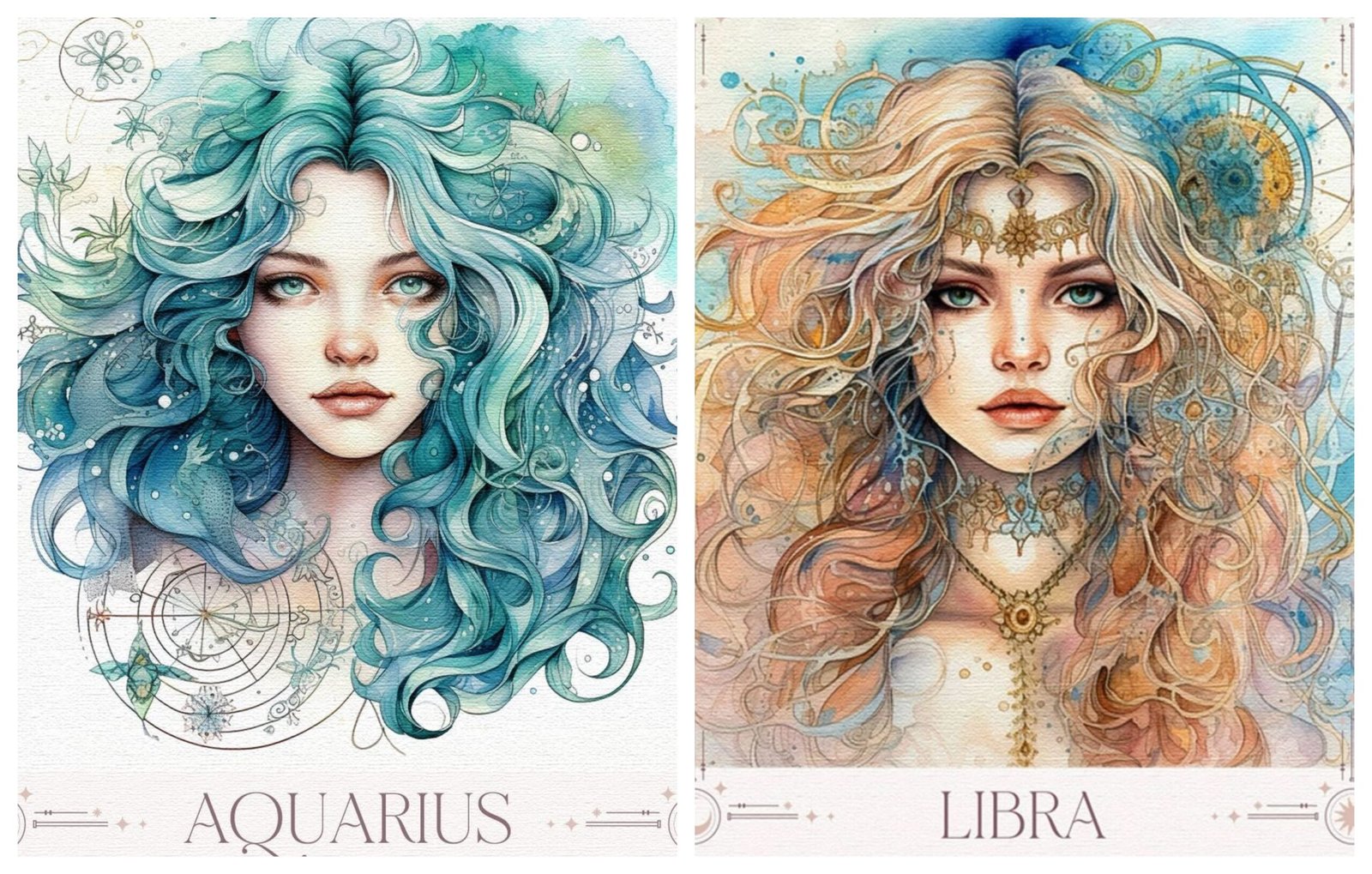 Aquarius + Libra zodiac compatibility