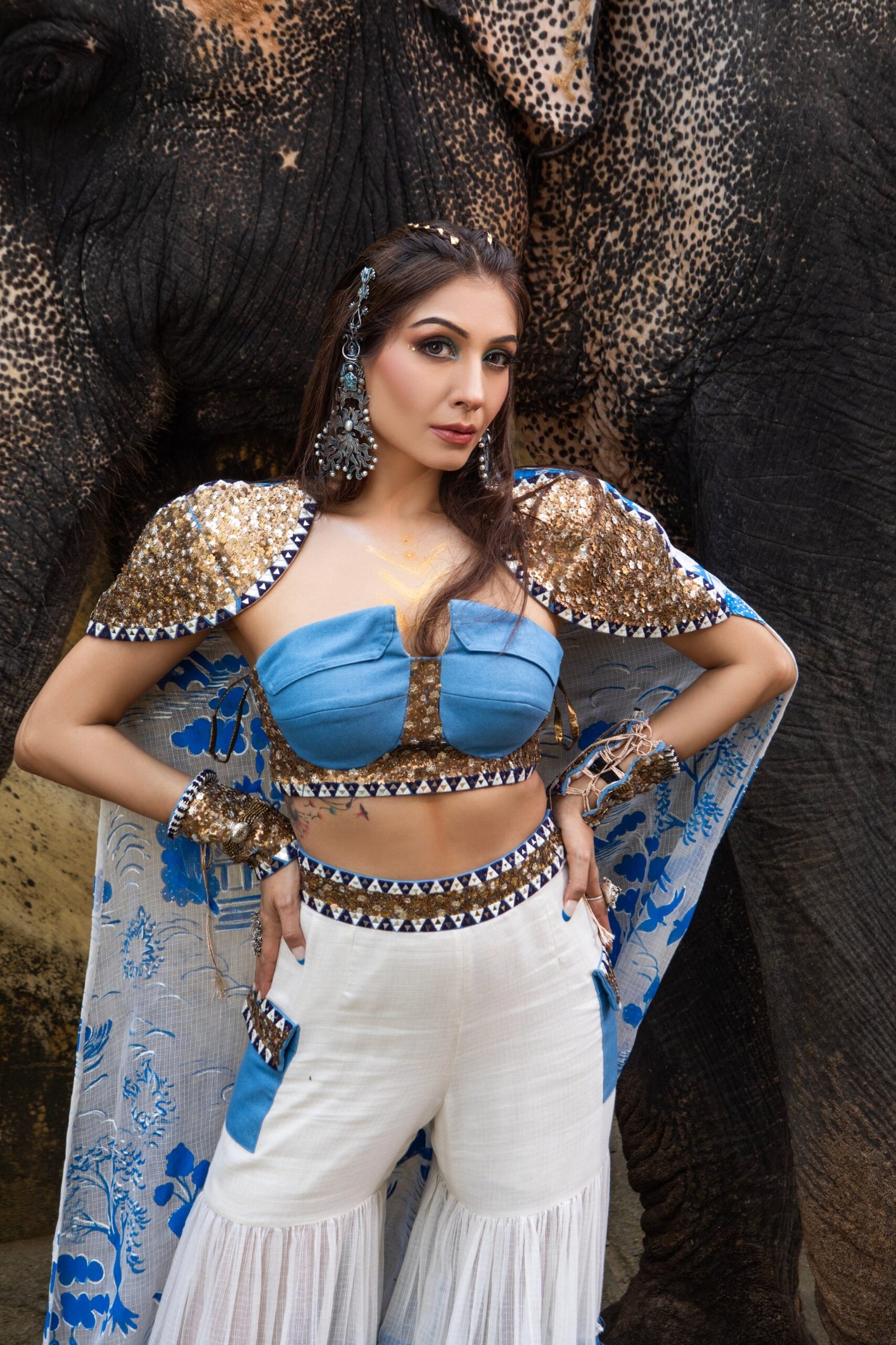 Celebrity fashion designer Ashna Vaswani