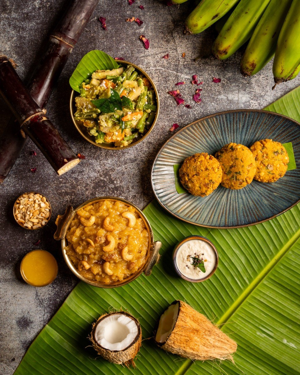 Pongal menu at JW Kitchen, JW Marriott, Bengaluru