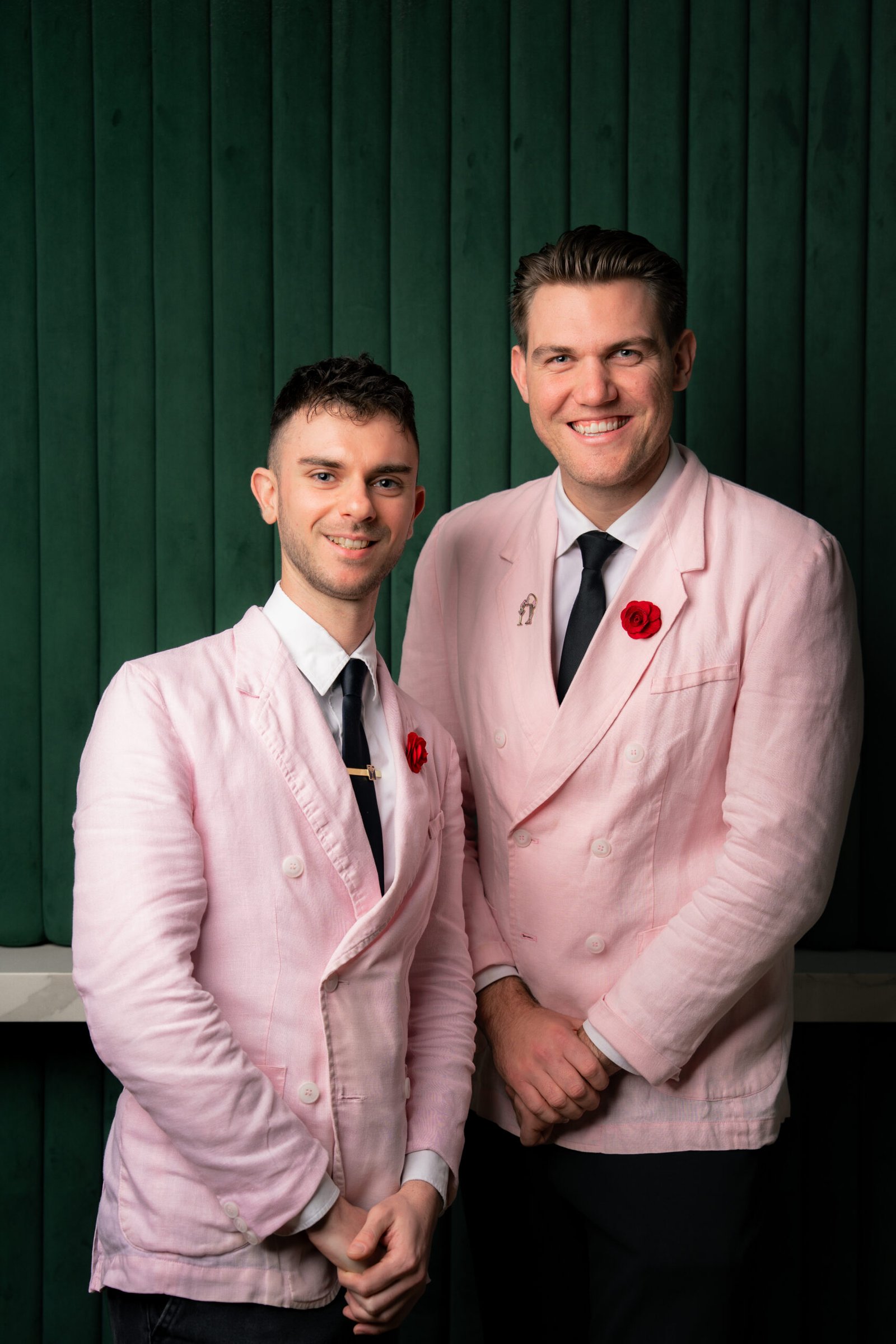 (L) Hunter Gregory, Bar Manager and (R) Marco De Lazzari, Senior Bartender at Maybe Sammy Sydney