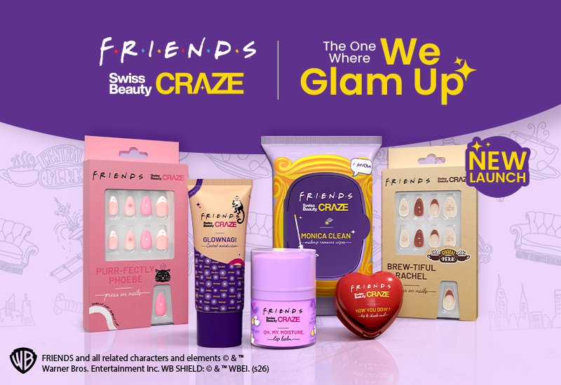 Swiss Beauty x CRAZE Collection