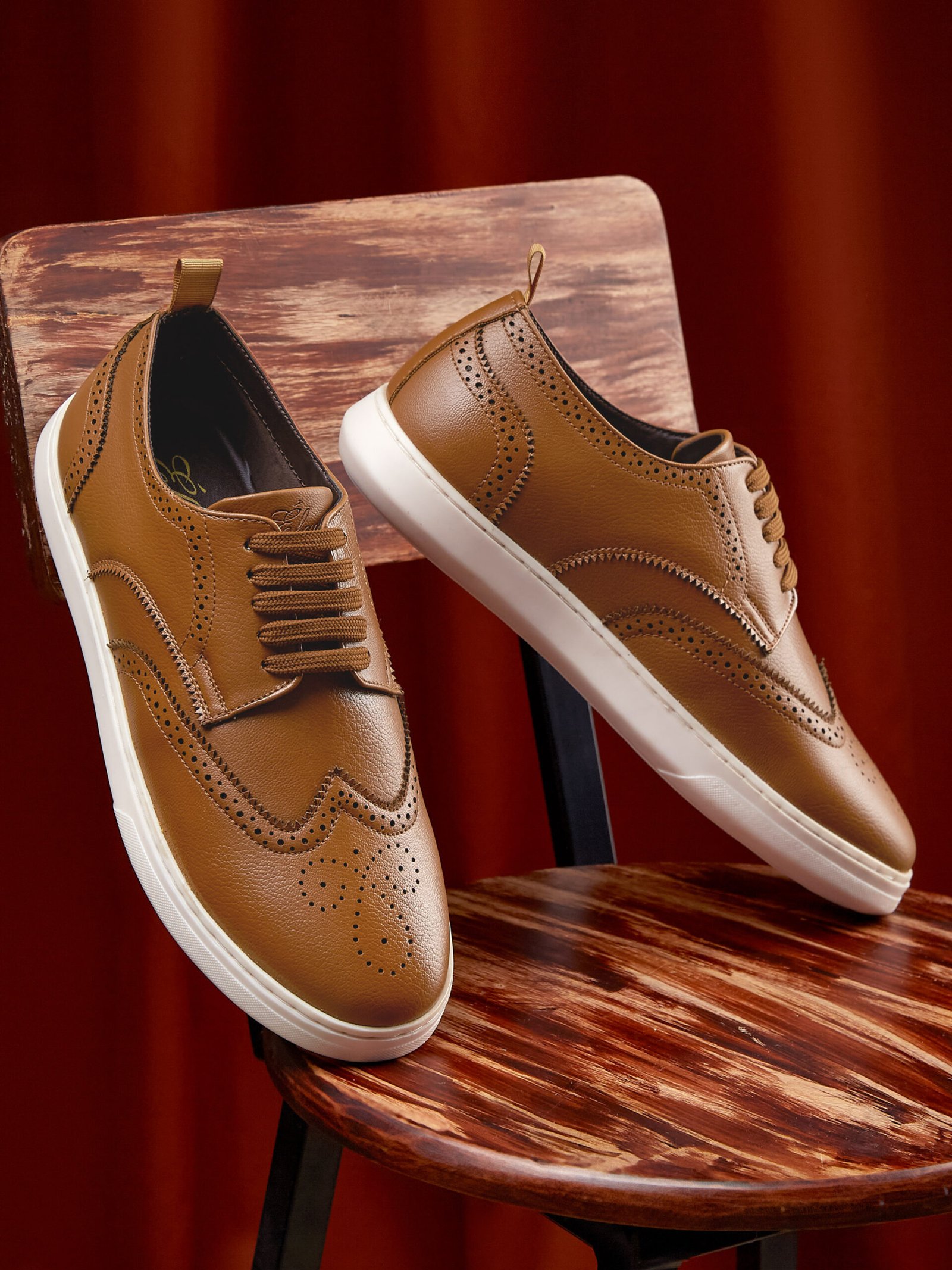 Elan 27 Brogue shoes by Campus