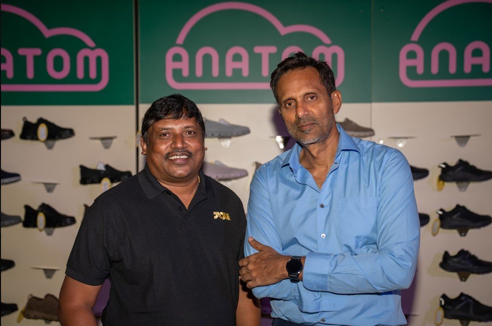 Co Founder, Dasari Raju Ramesh (L) and Bachi Pullela, Founder, State of Joy at the launch event.