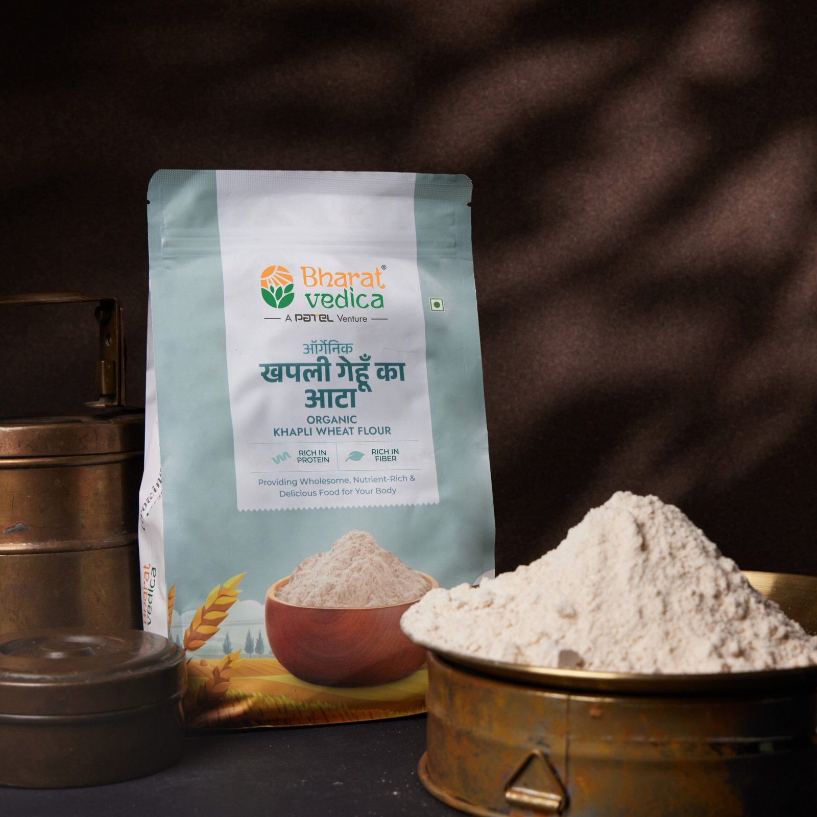 Organic Khapli Wheat Flour