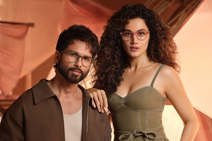 Shahid Kapoor Taapsee Pannu Vogue Eyewear