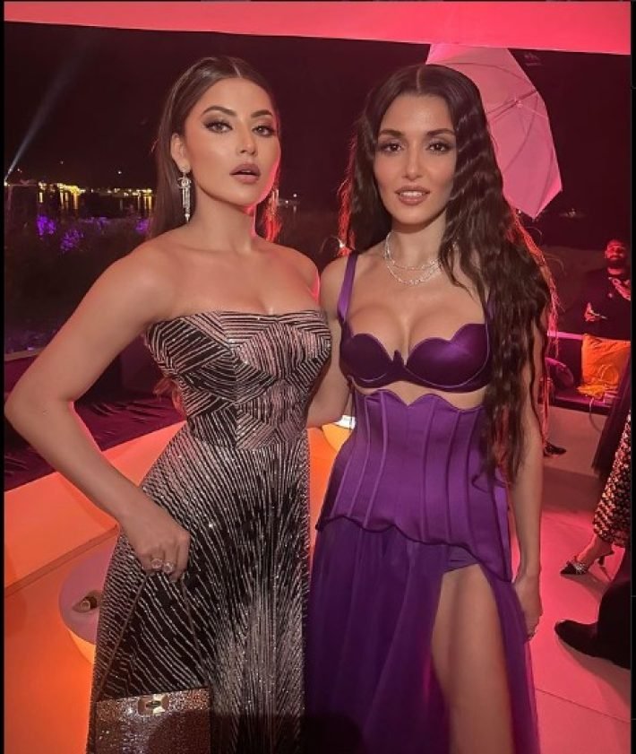 Urvashi rautela and hande ercel